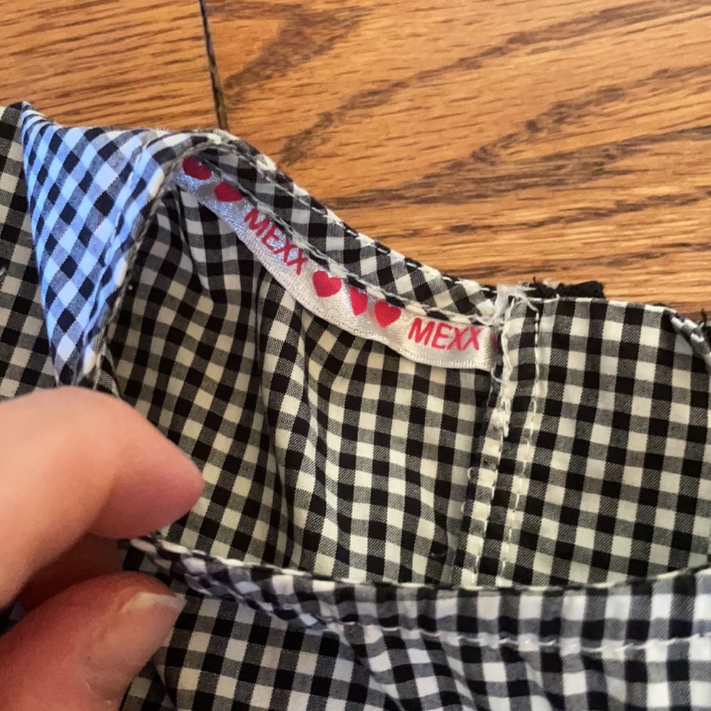 Mexx check print dress 12-18 months - Picture 3 of 6